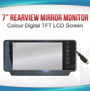 rearview mirror monitor for reversing camera